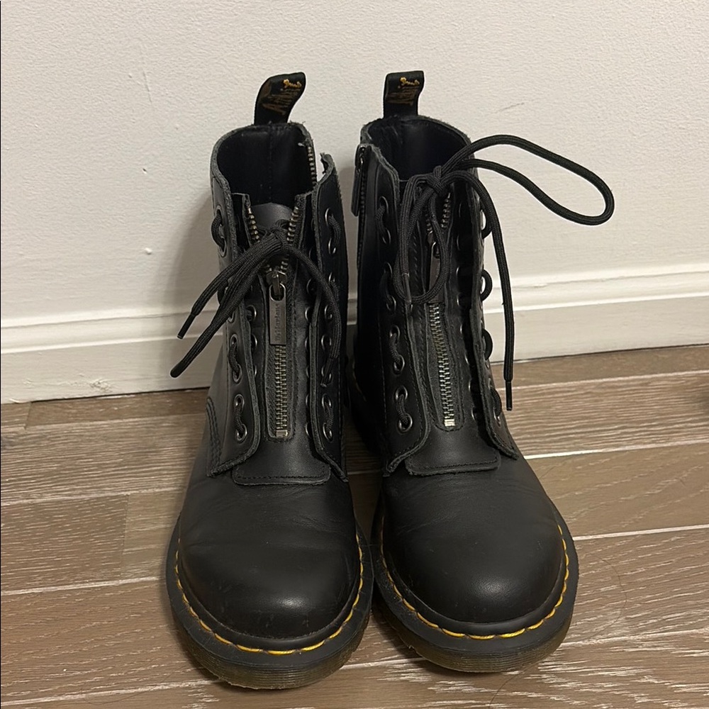 Dr. Martens Smooth Leather Lace up Boots